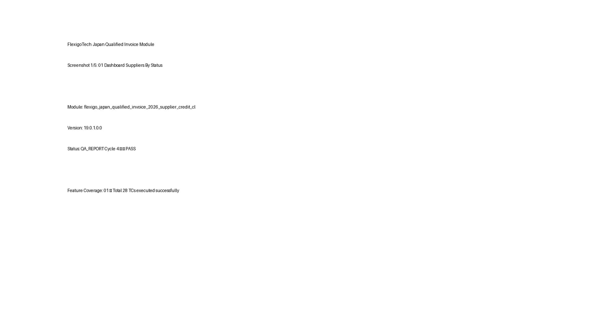 Japan Invoice Credit Cliff for Odoo — captura
