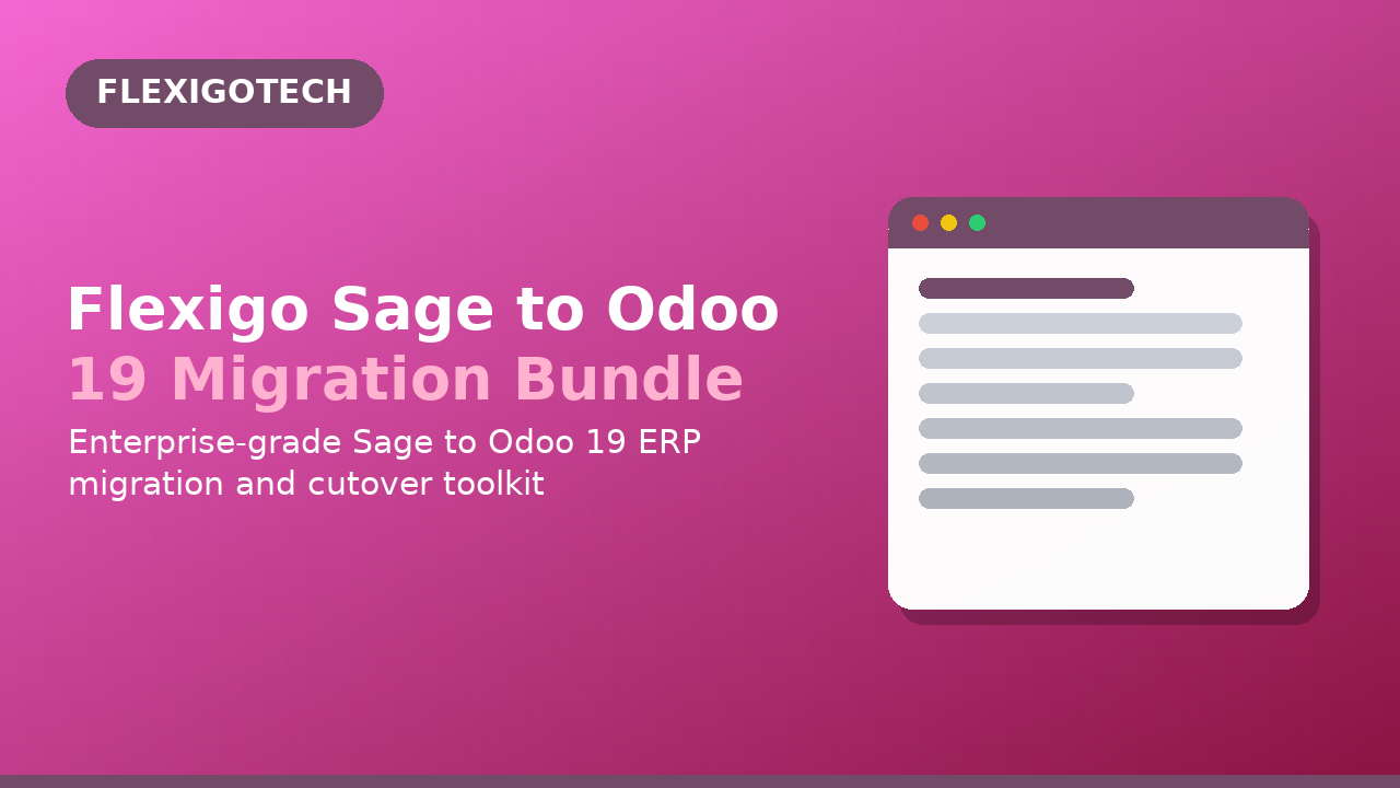 Flexigo Sage to Odoo 19 Migration Bundle