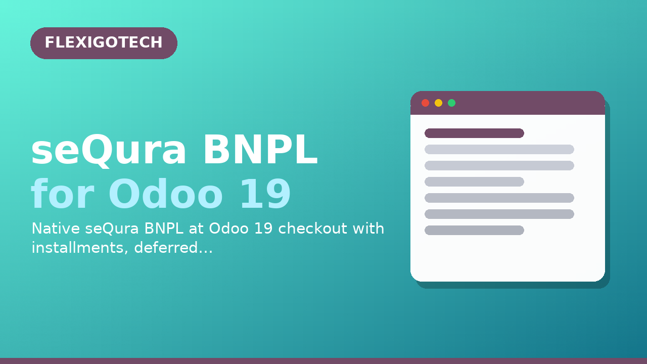 seQura BNPL for Odoo 19