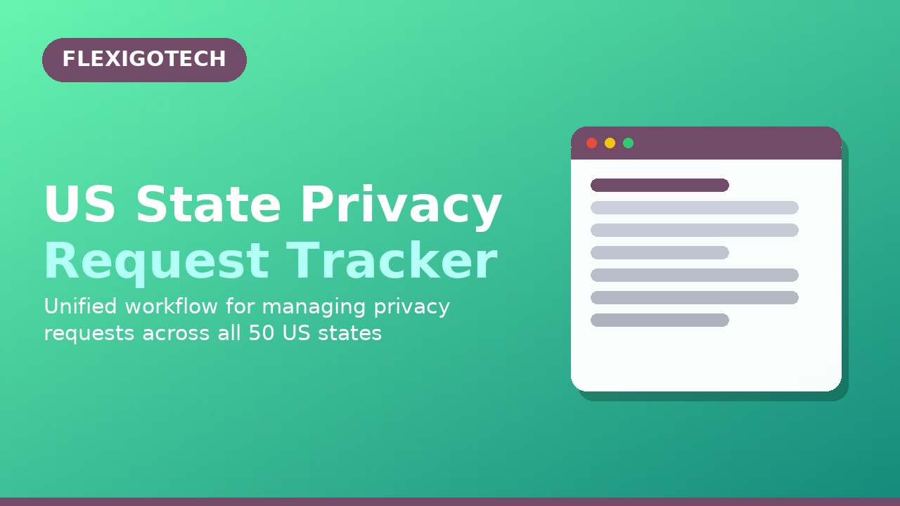US State Privacy Request Tracker