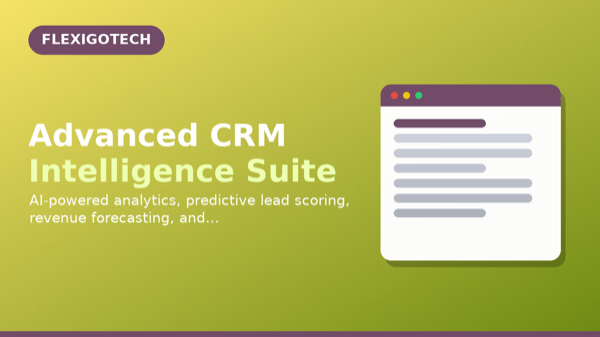 Portada del módulo Advanced CRM Intelligence Suite para Odoo