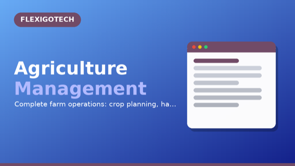 Portada del módulo Agriculture Management Suite para Odoo