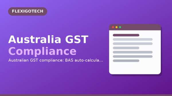 Portada del módulo Australia GST Compliance para Odoo