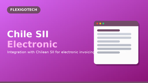 Portada del módulo Chile SII Integration para Odoo
