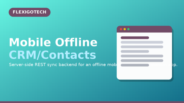 Portada del módulo Mobile Offline CRM/Contacts Companion for Odoo para Odoo