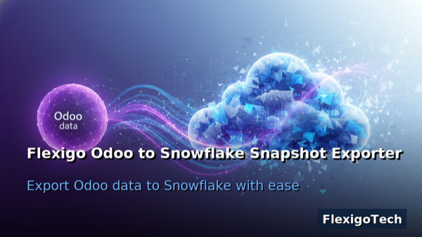 Flexigo Odoo to Snowflake Snapshot Exporter