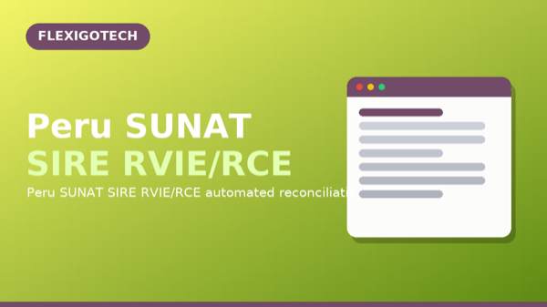 SUNAT SIRE RVIE/RCE Reconciliation for Odoo