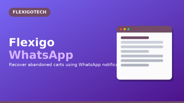 Flexigo WhatsApp Abandoned Cart Recovery — win back abandoned carts on WhatsApp in Odoo