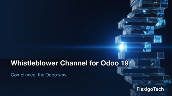 Compliance team managing an internal whistleblowing channel inside Odoo
