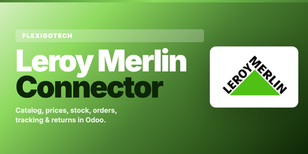 Leroy Merlin marketplace connector running inside Odoo