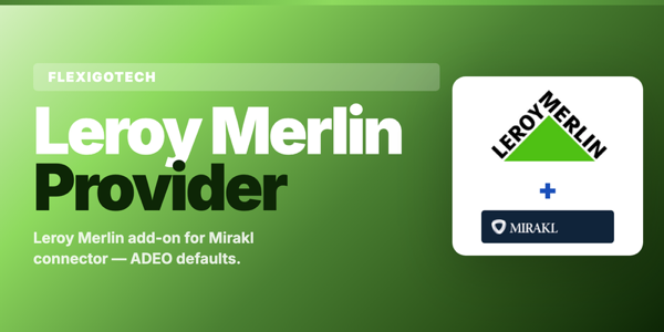 Leroy Merlin marketplace orders managed inside Odoo via Mirakl