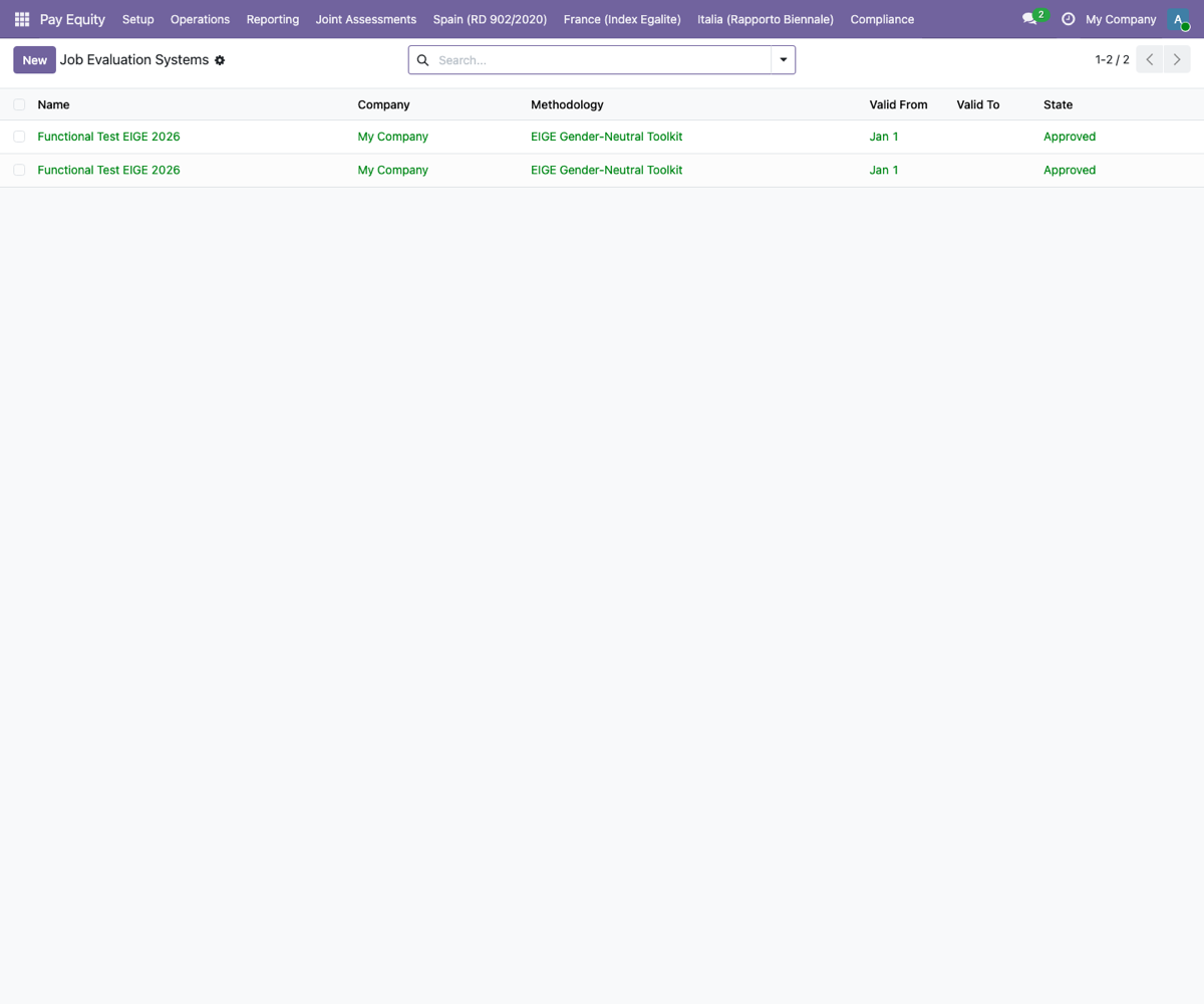 FlexigoTech Pay Equity — Deutschland — Job Evaluation Systems