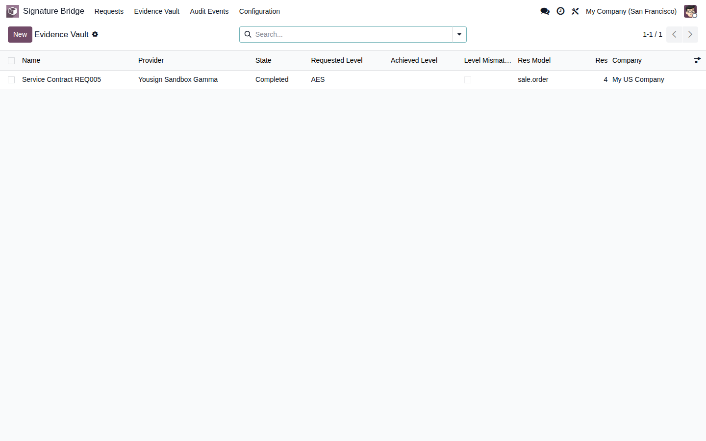 Flujo de firma electrónica con DocuSign y Yousign integrado en Odoo 19
