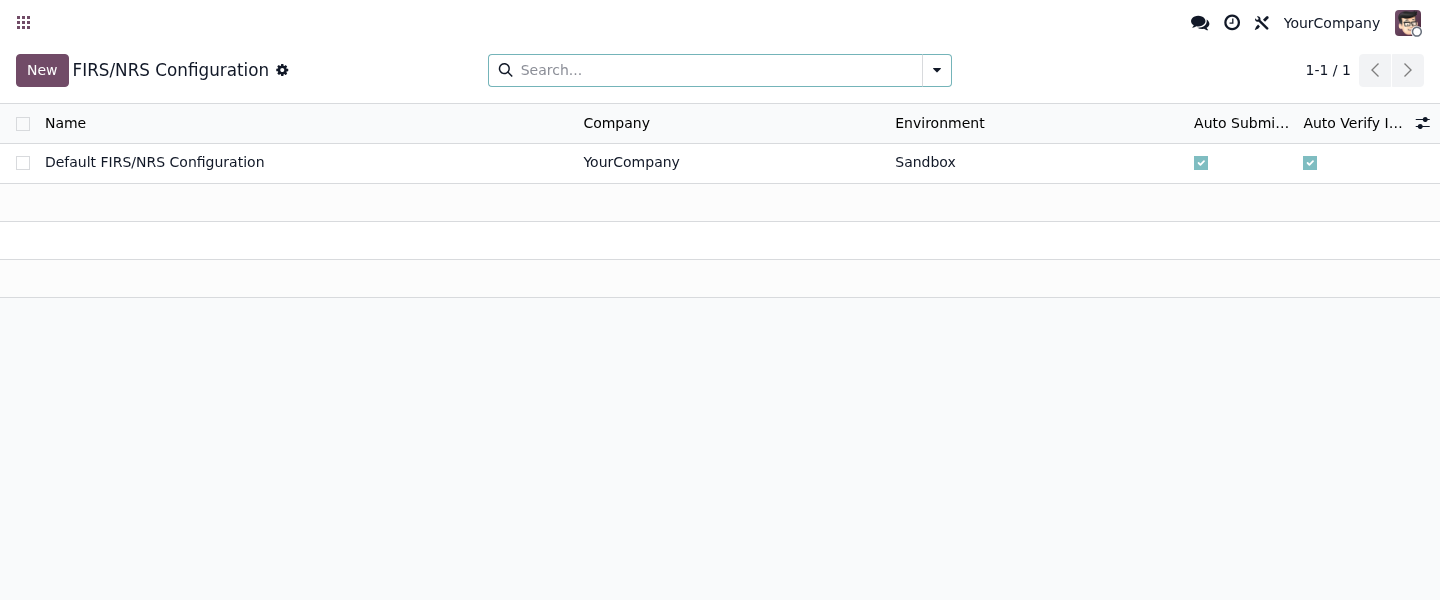 Factura merchant-buyer enviada a FIRS/NRS de Nigeria desde Odoo 19