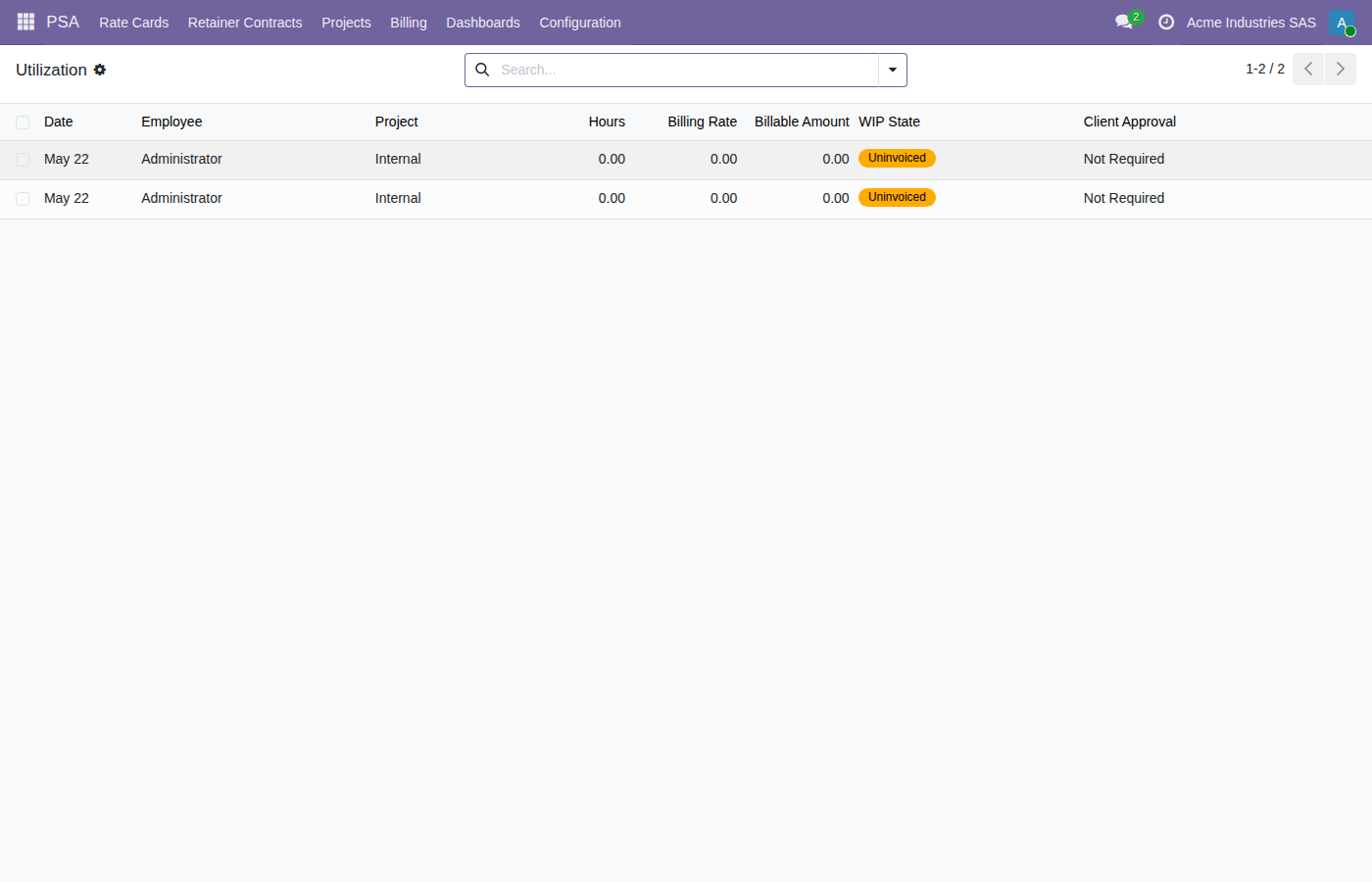 PSA Premium for Odoo screenshot