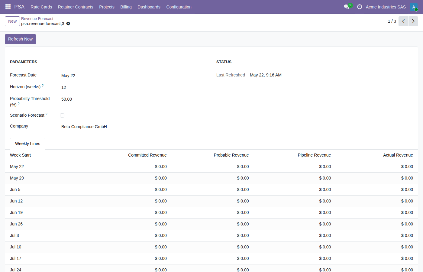 PSA Premium for Odoo screenshot