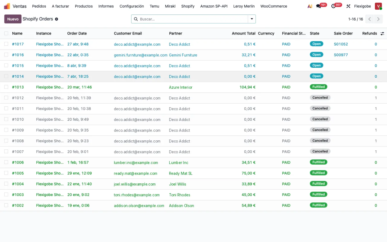 Shopify and Odoo 19: how to sync stock, orders, variants and fulfillment