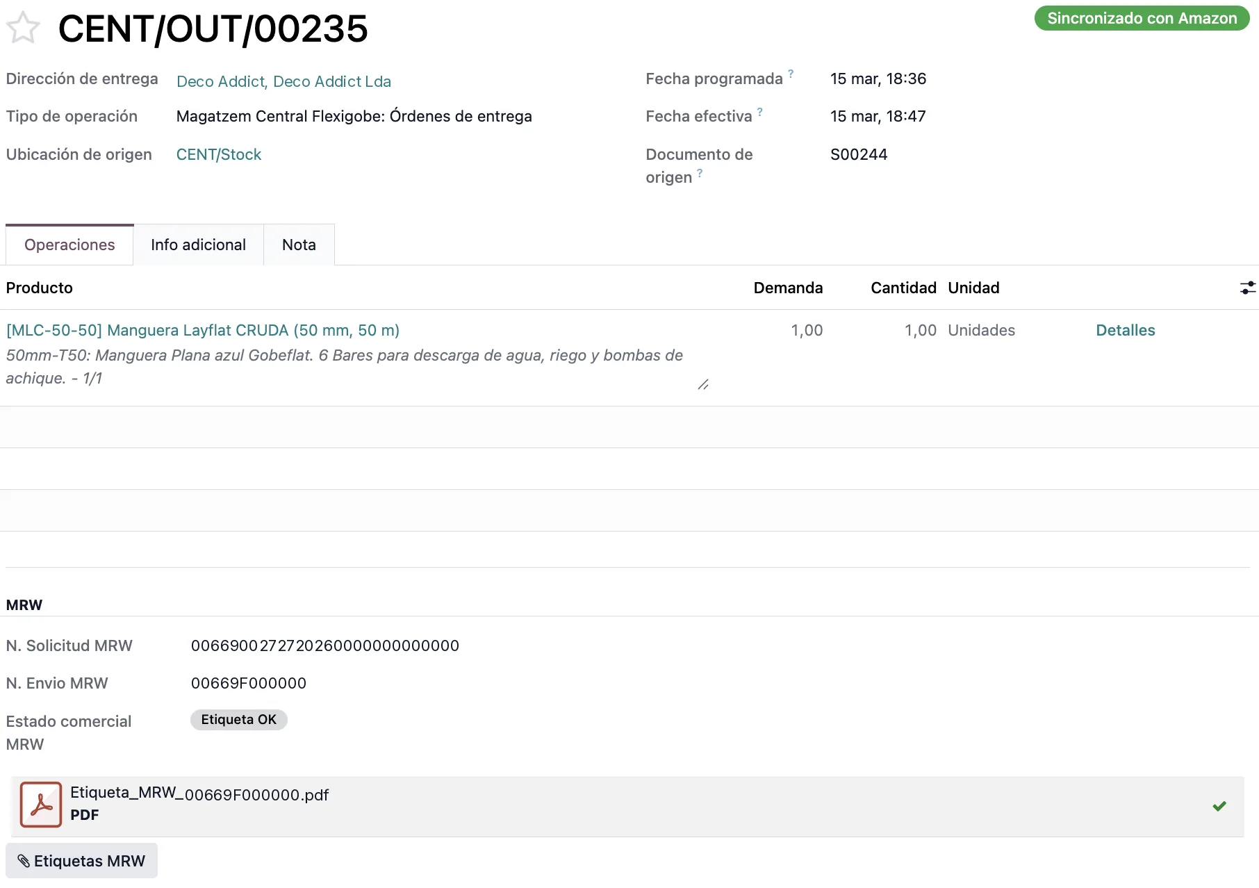 Odoo Logistics Consulting